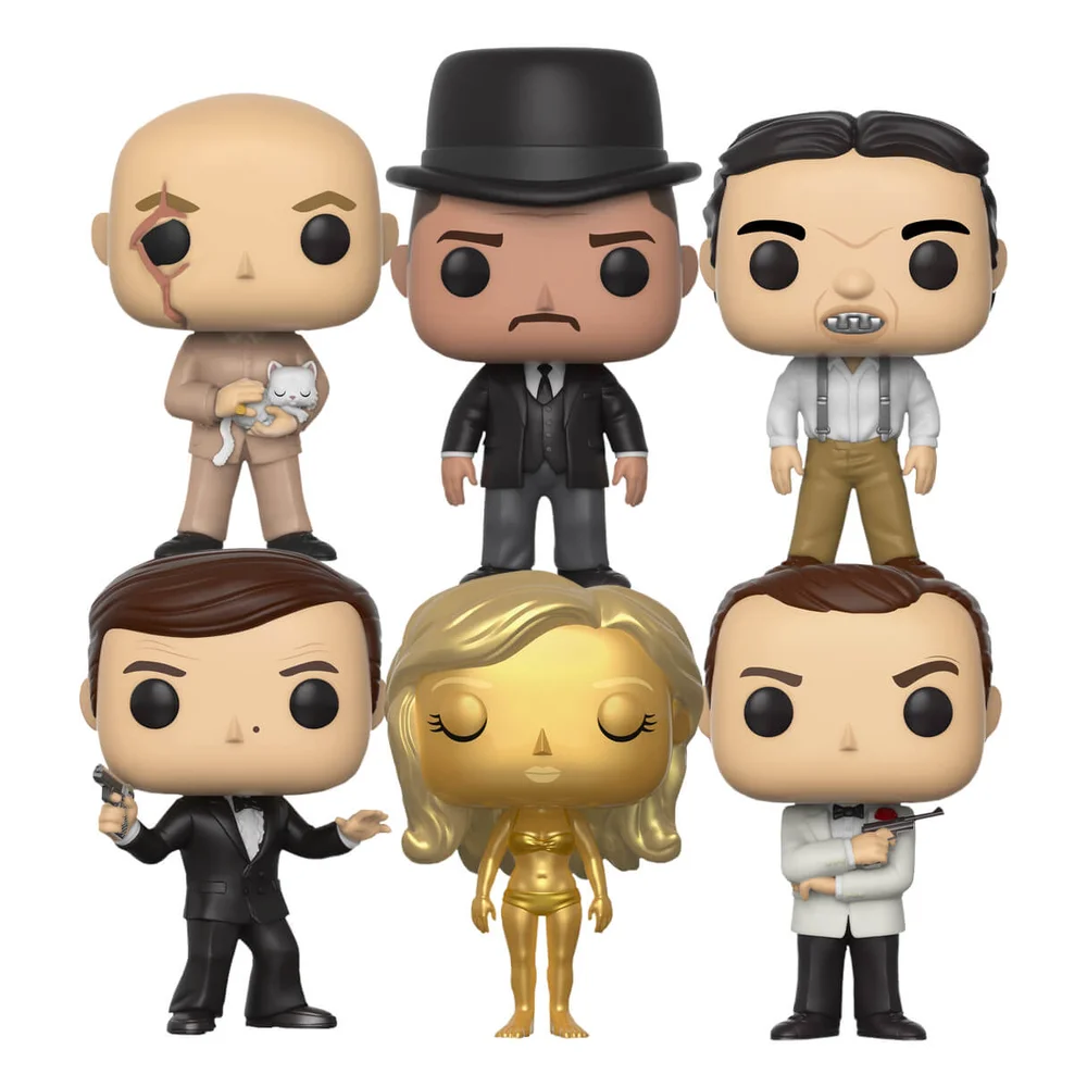 James Bond Pop! Vinyl Set Image 1