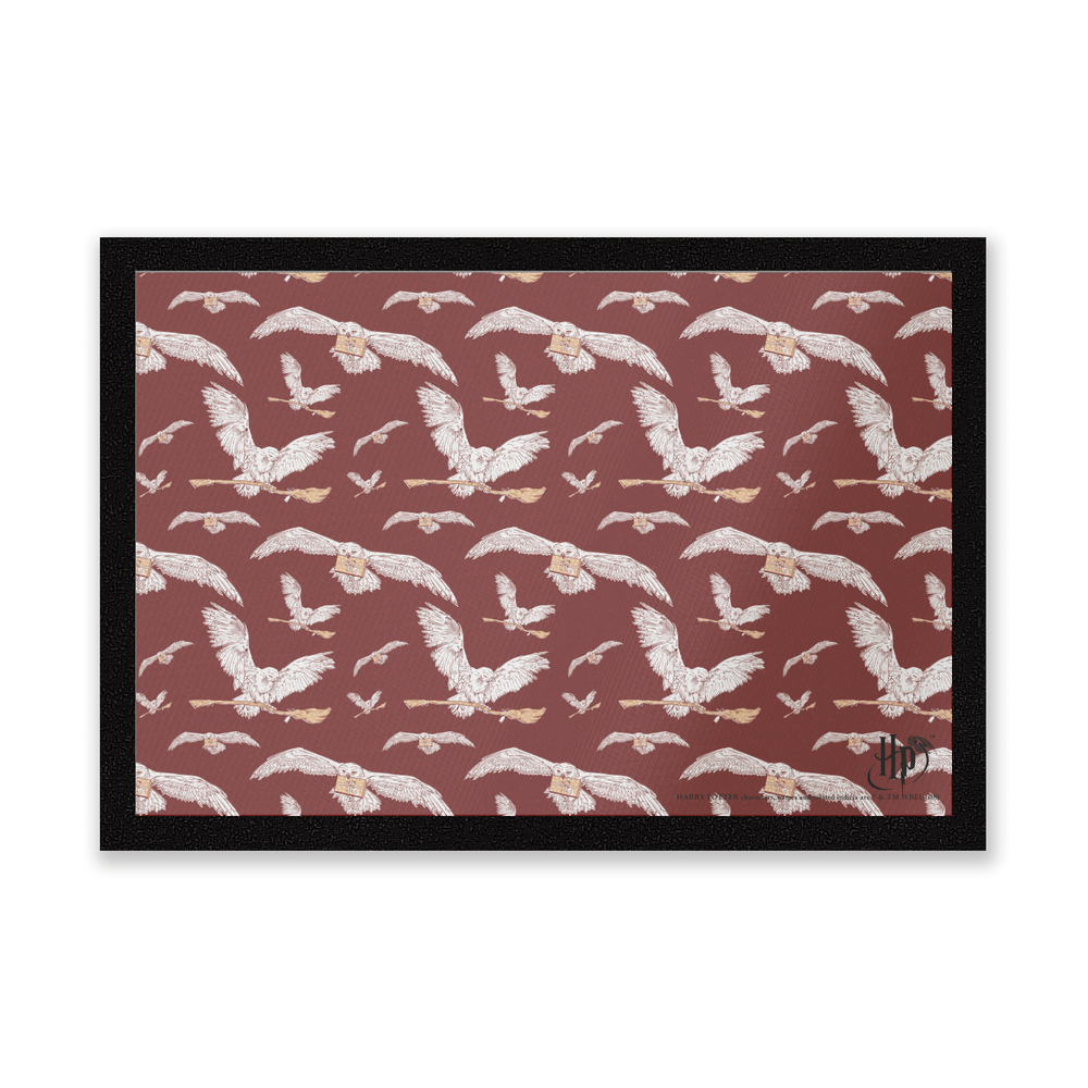 Harry Potter Hedwig Pattern Entrance Mat Image 1