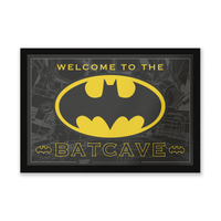 DC Comics Welcome To The Batcave Entrance Mat
