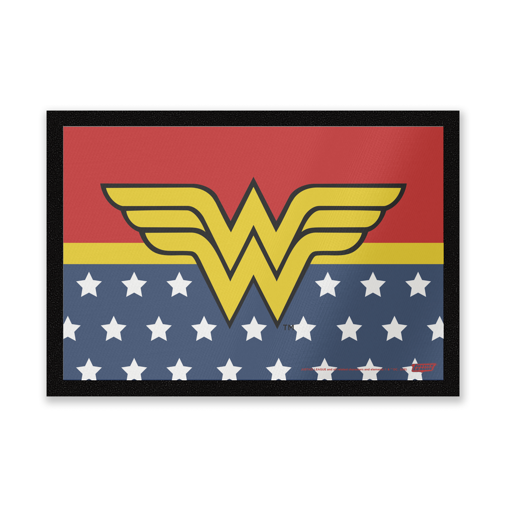 DC Comics Wonder Woman Logo Entrance Mat Image 1