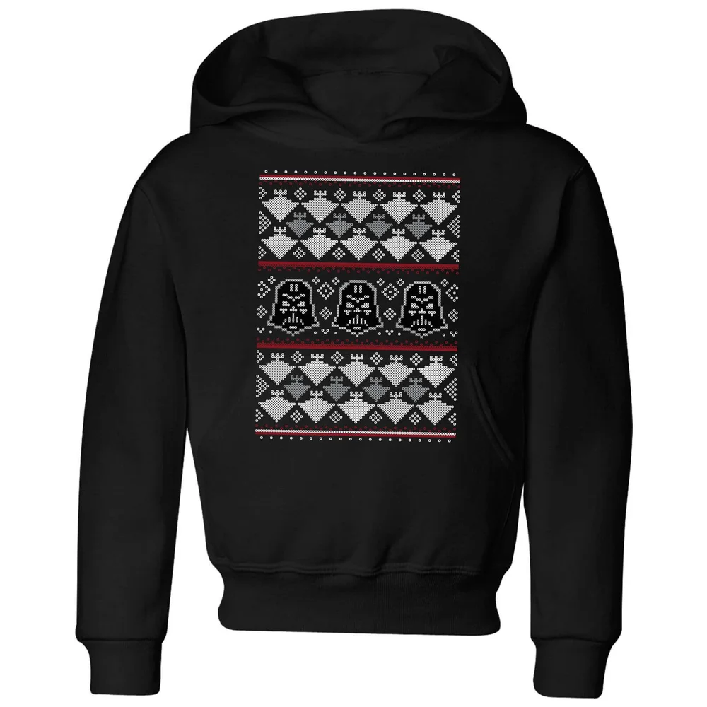 Star Wars Imperial Darth Vader Kids' Christmas Hoodie - Black - 3-4 Years Image 1