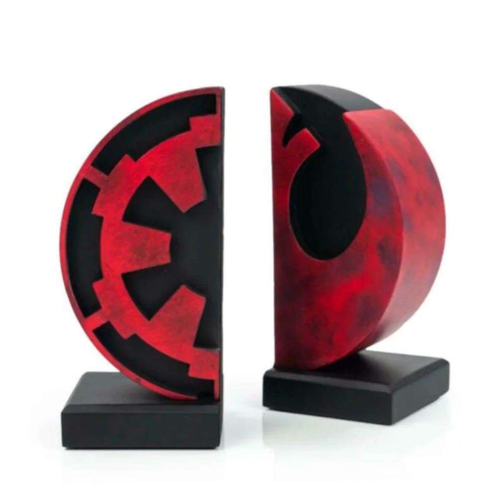 Gentle Giant Star Wars Bookends Imperial/Rebel Logo 15 cm Image 1
