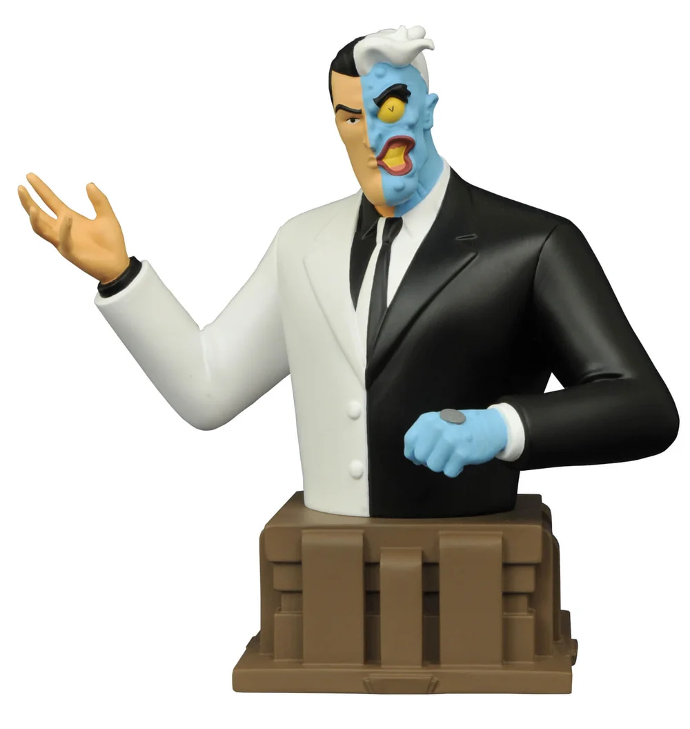 Diamond Select DC Comics Batman The Animated Series Bust - Two-Face 15cm Image 1