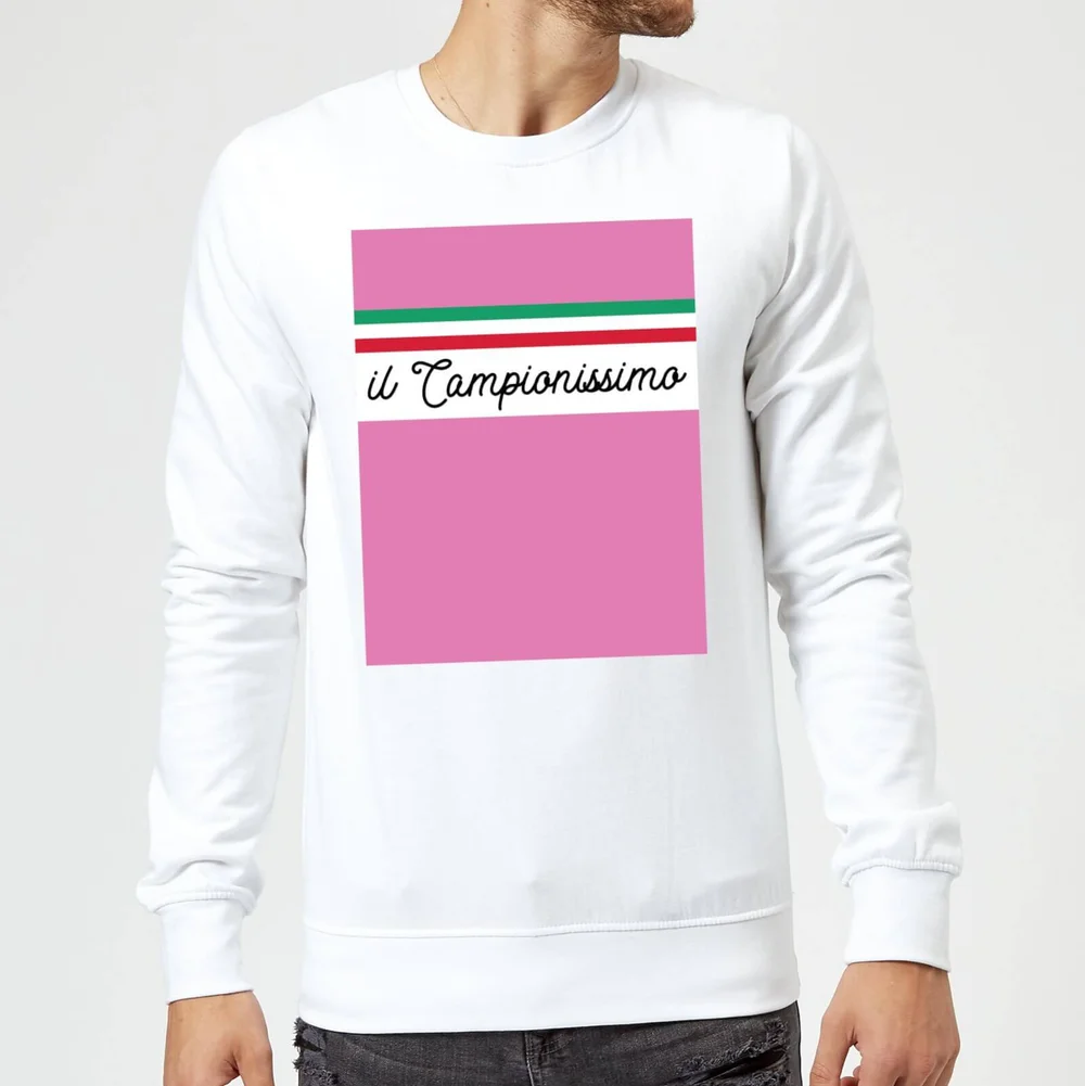 Summit Finish Il Campionissimo Sweatshirt - White - S - White Image 1