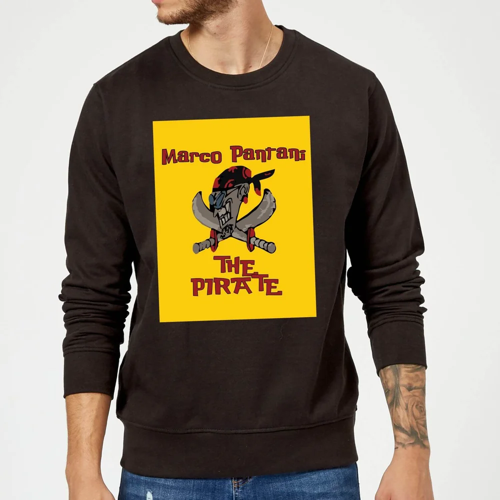 Summit Finish Pantani The Pirate Sweatshirt - Black - S - Black Image 1