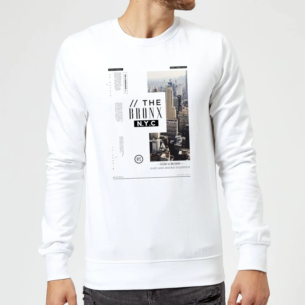 The Bronx Sweatshirt - White - M Image 1