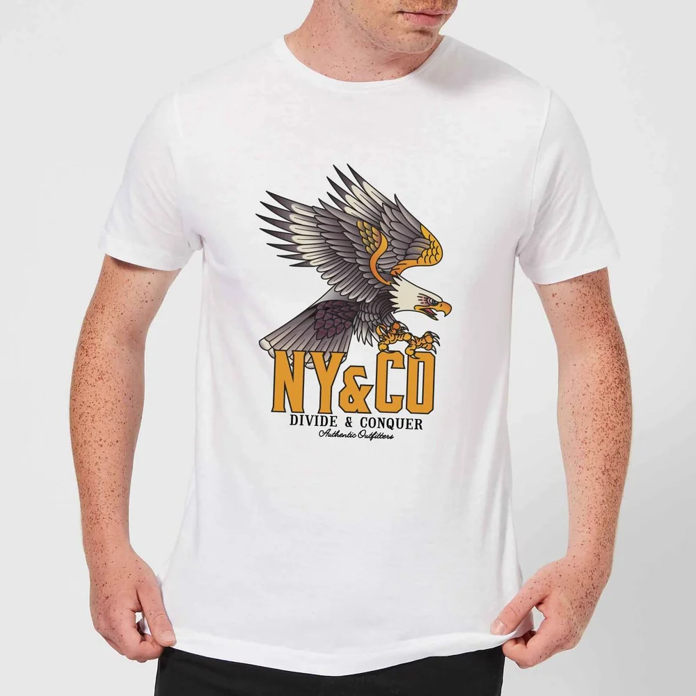 Eagle Tattoo Men's T-Shirt - White - S Image 1