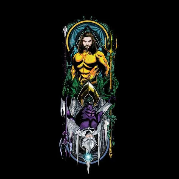 Aquaman and Ocean Master Hoodie - Black