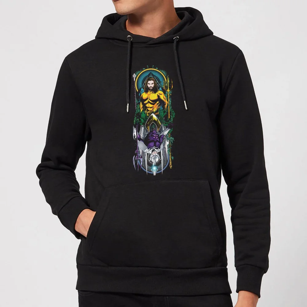 Aquaman and Ocean Master Hoodie - Black - S Image 1