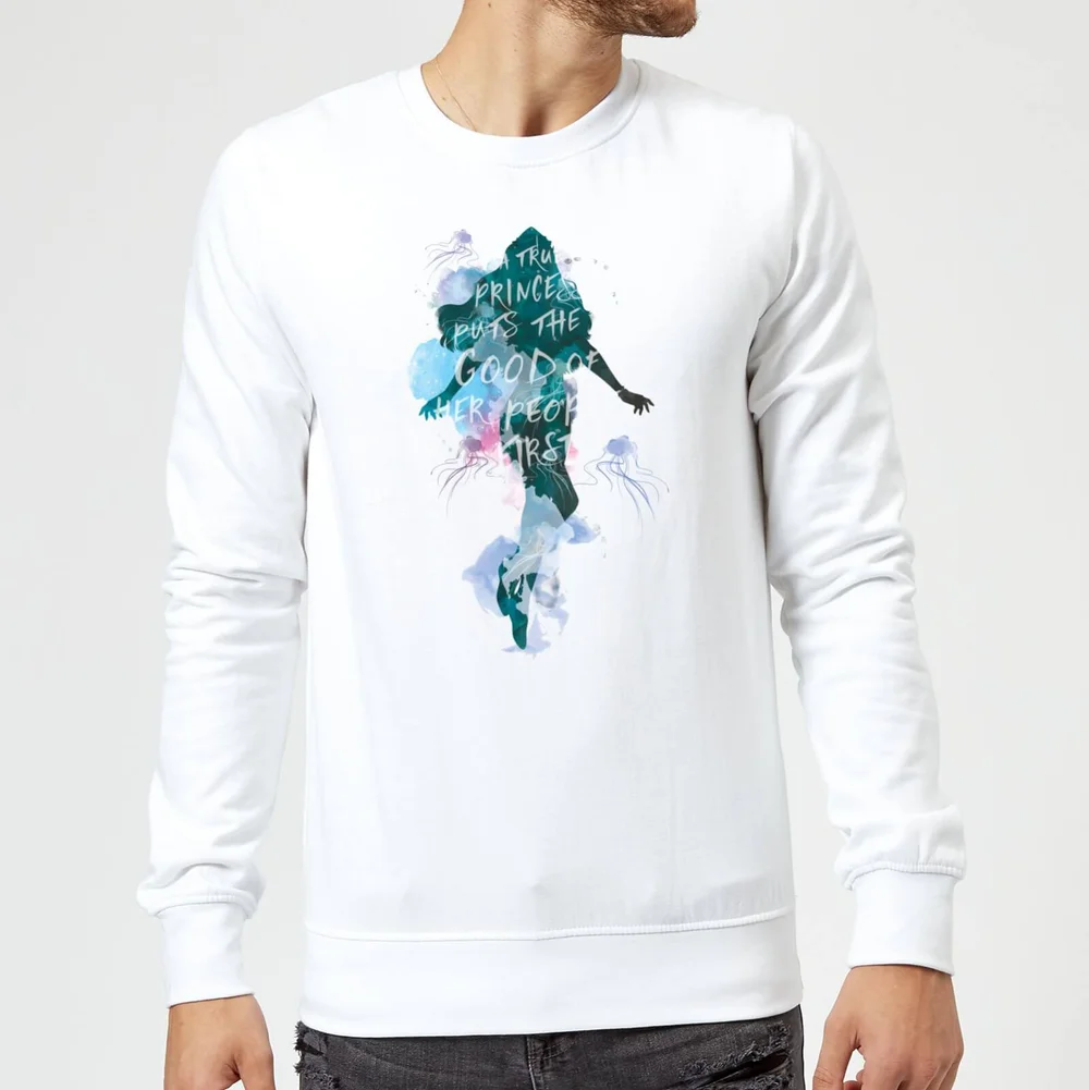 Aquaman Mera True Princess Sweatshirt - White - S Image 1