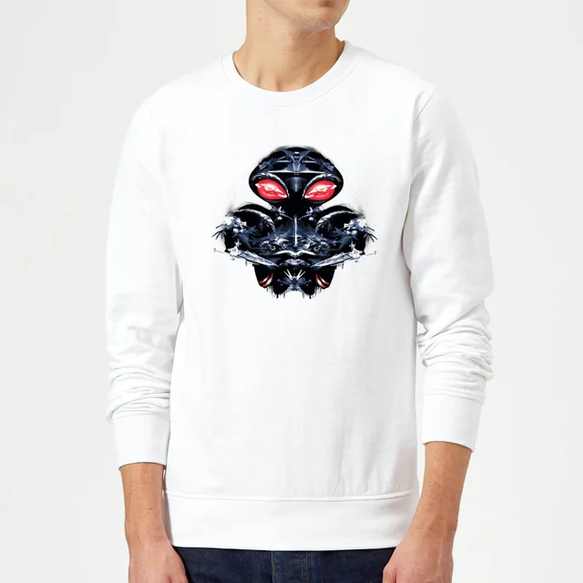 Aquaman Black Manta Sea At War Sweatshirt - White