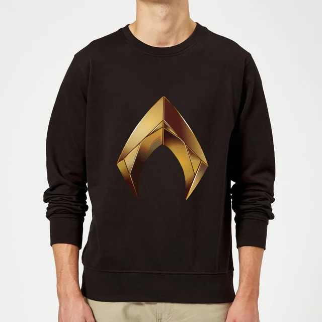 Aquaman Symbol Sweatshirt - Black