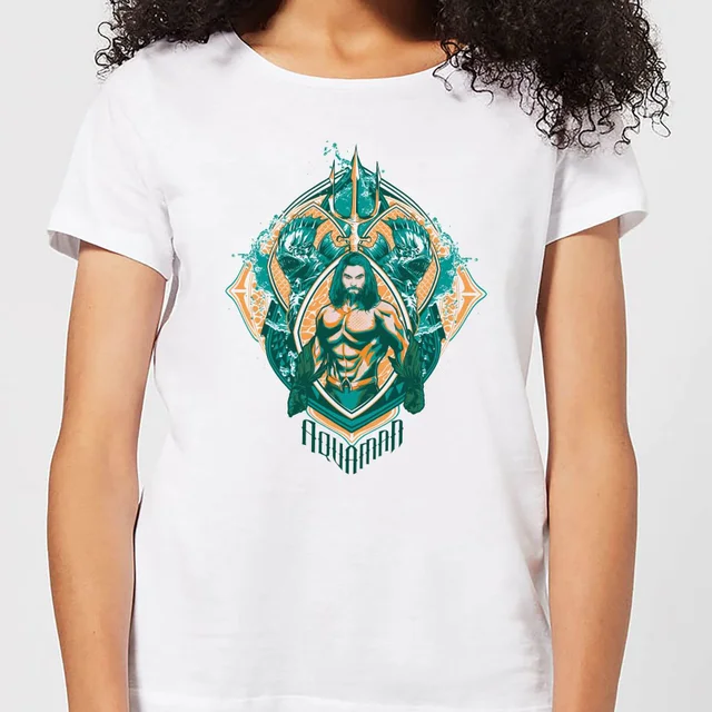 Aquaman Seven Kingdoms Women's T-Shirt - White