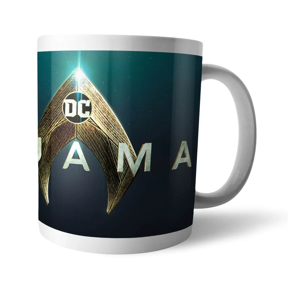 Aquaman Title Logo Mug Image 1