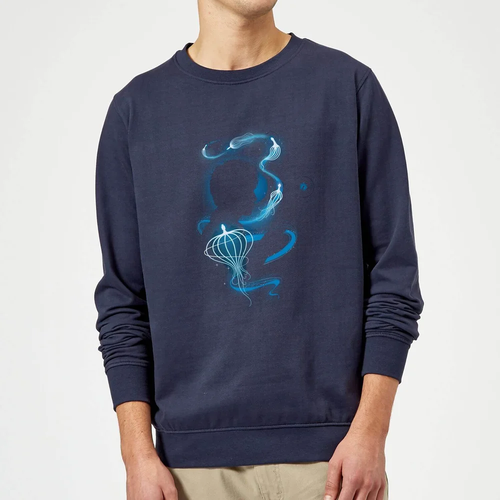Fantastic Beasts Newt Silhouette Sweatshirt - Navy - S Image 1