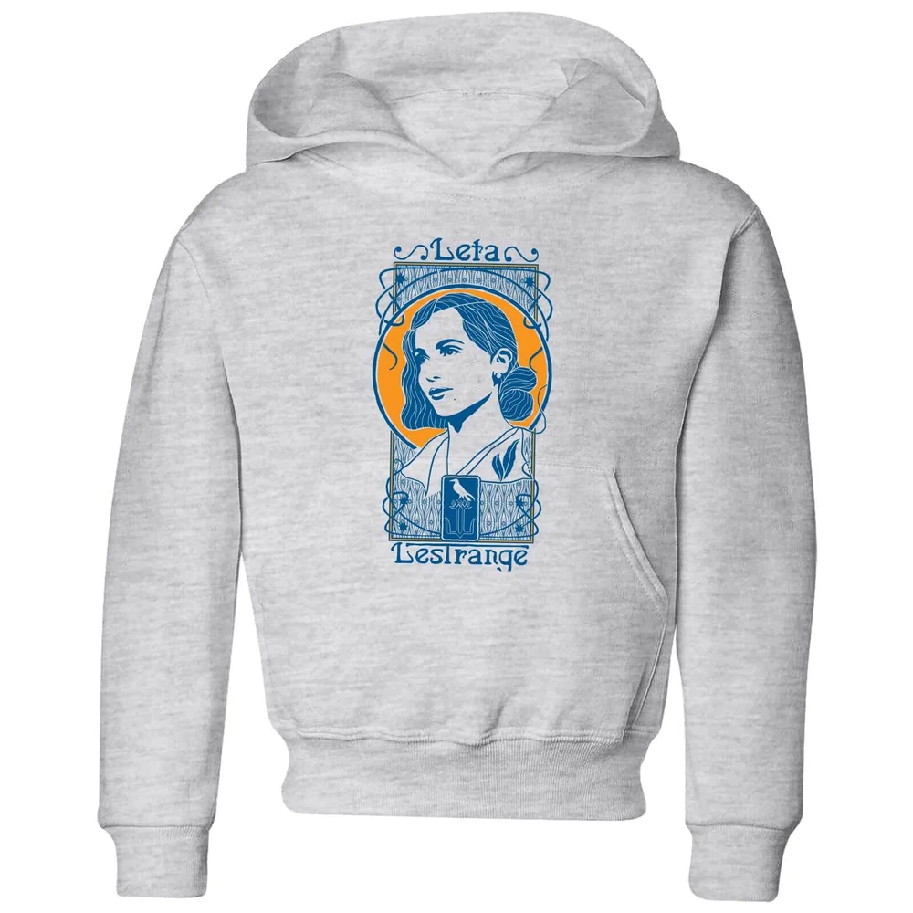Fantastic Beasts Leta Lestrange Kids' Hoodie - Grey - 3-4 Years Image 1