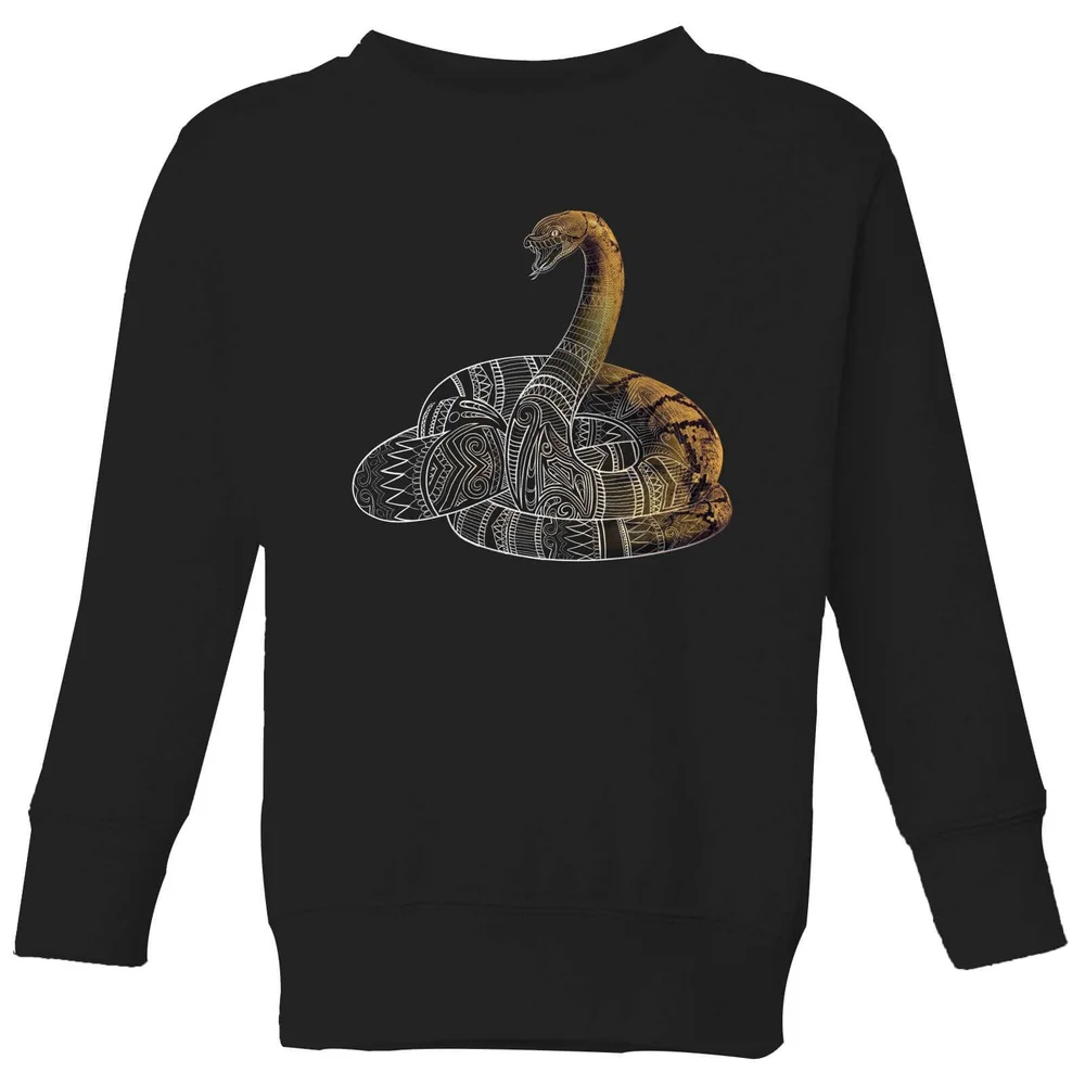 Fantastic Beasts Tribal Nagini Kids' Sweatshirt - Black - 3-4 Years Image 1