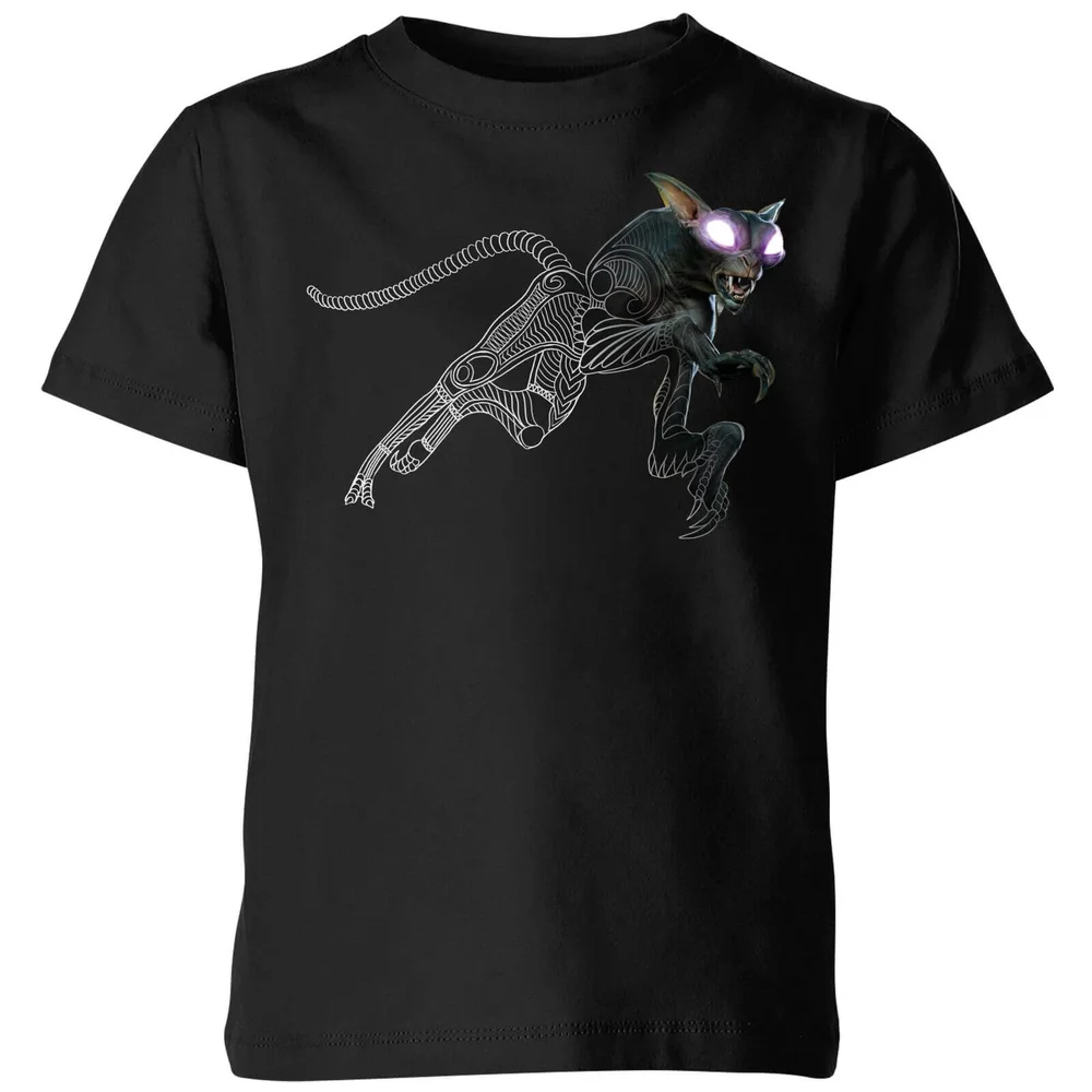 Fantastic Beasts Tribal Matagot Kids' T-Shirt - Black - 3-4 Years Image 1