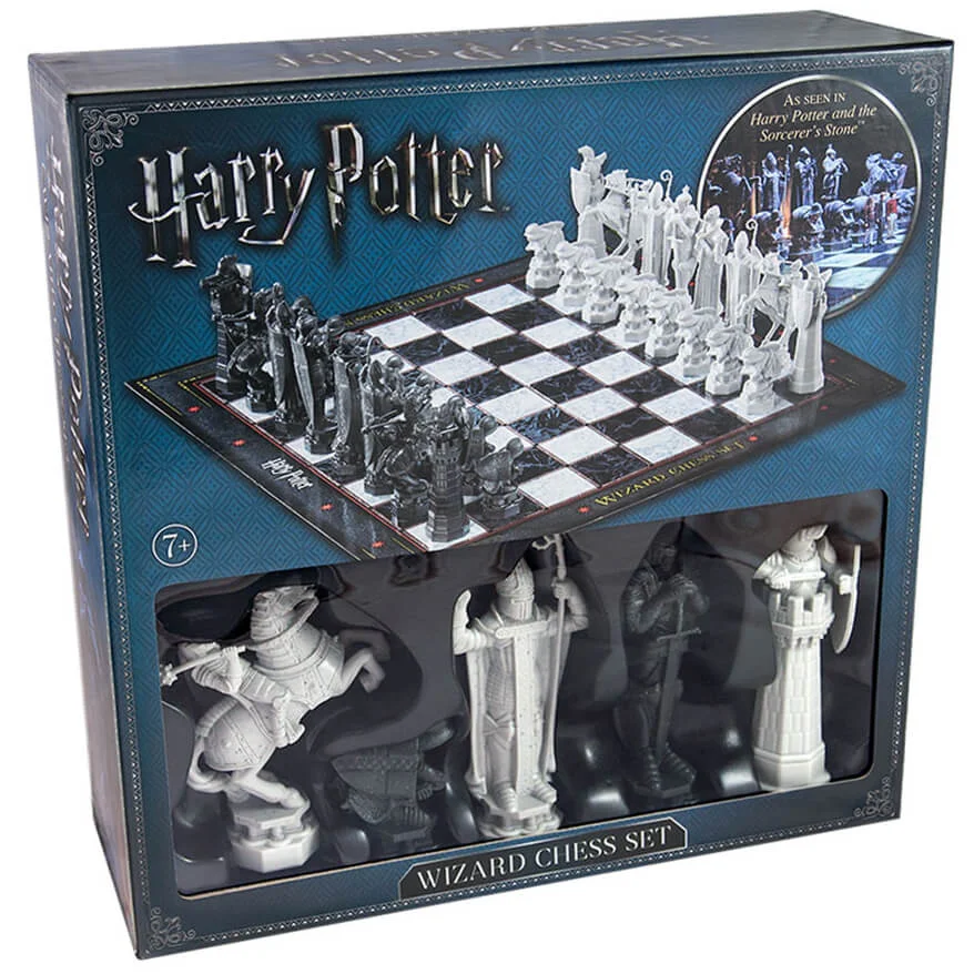Harry Potter Wizard Chess Set with Window Display Image 1