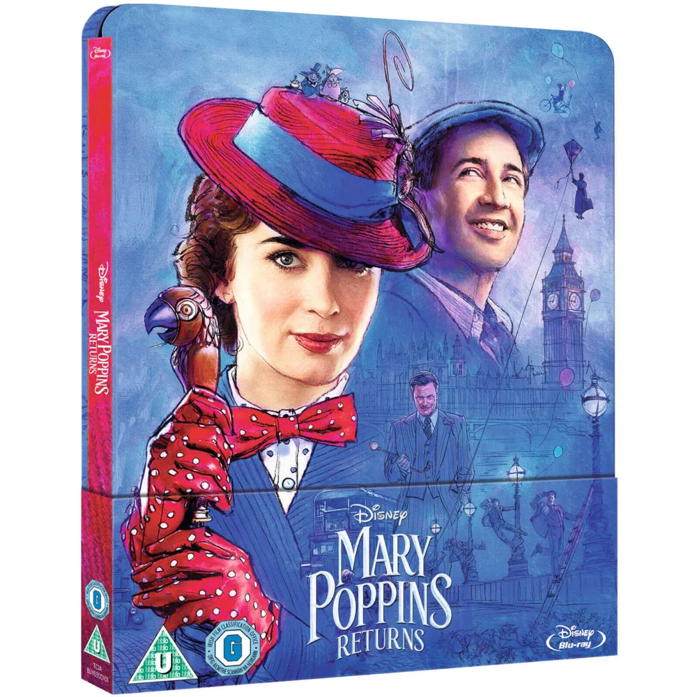 Mary Poppins Returns - Zavvi Exclusive Limited Edition SteelBook Image 1