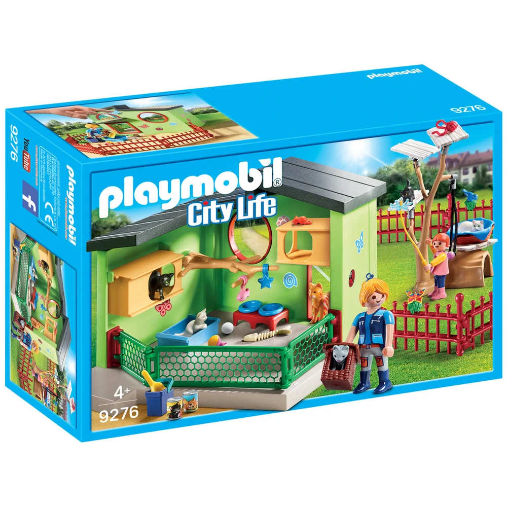 Playmobil City Life Purrfect Stay Cat Boarding (9276) Image 1