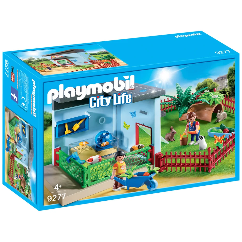 Playmobil City Life Small Animal Boarding with Hamster Wheel (9277) Image 1