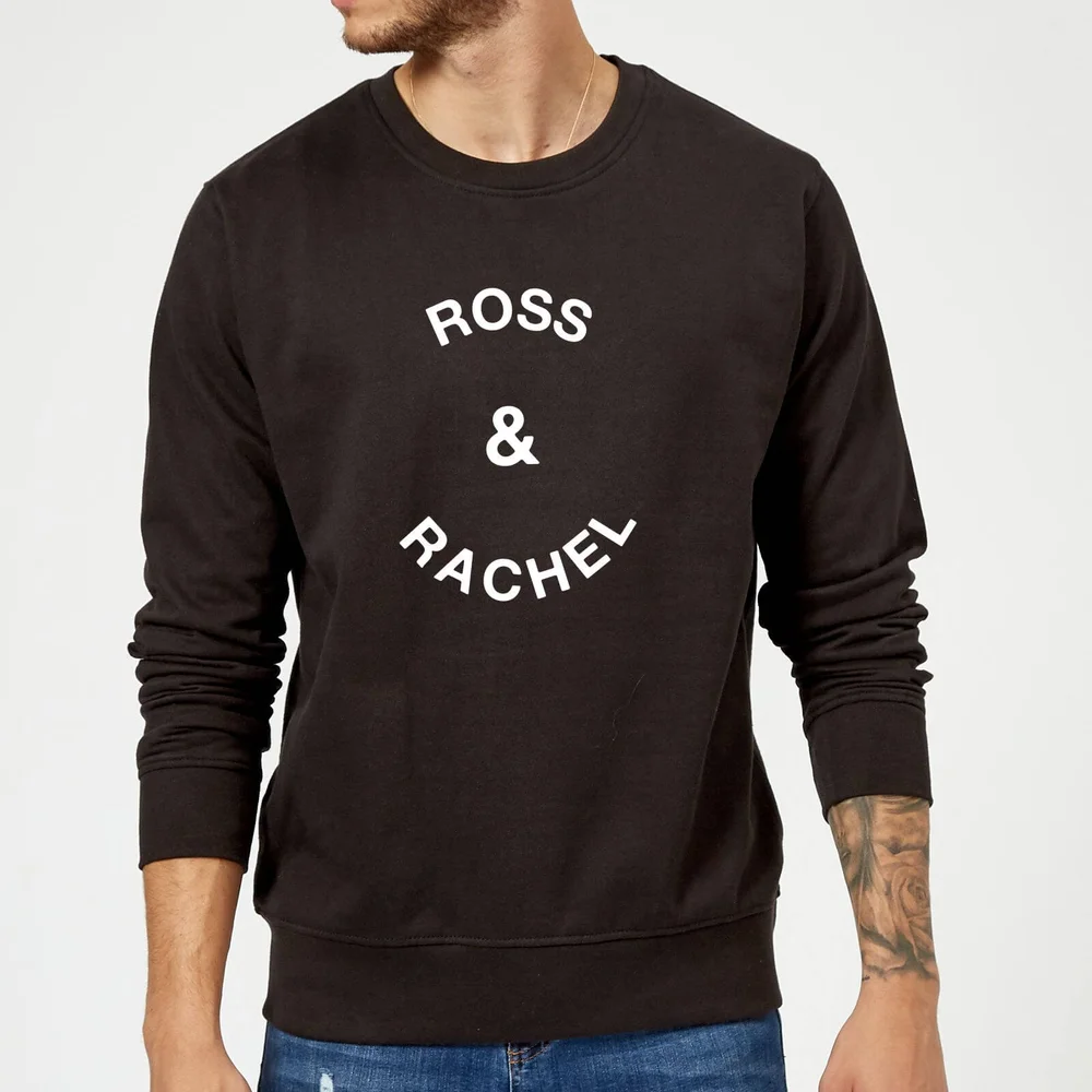 Ross & Rachel Sweatshirt - Black - S - Black Image 1