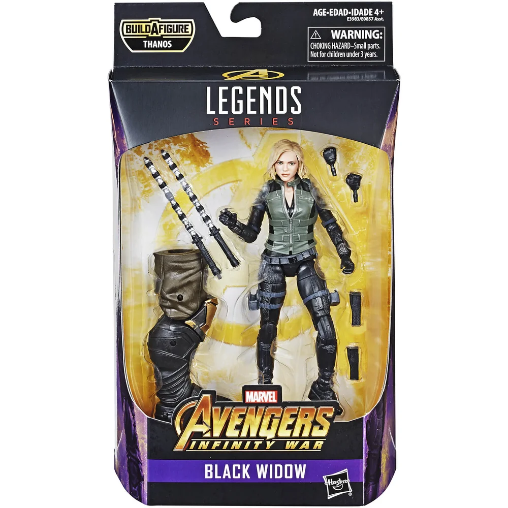 Hasbro Marvel Legends Series Avengers: Infinity War 6-inch Black Widow Figure Image 1
