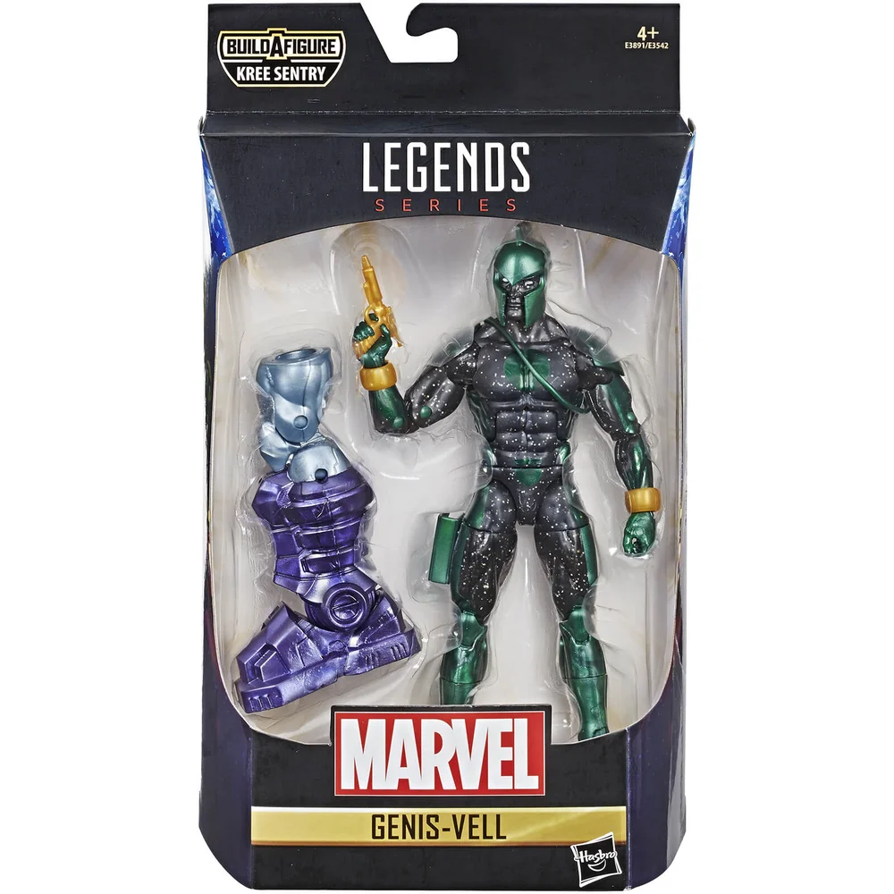 Hasbro Marvel Legends Series Captain Marvel 6-inch Genis-Vell Figure Image 1