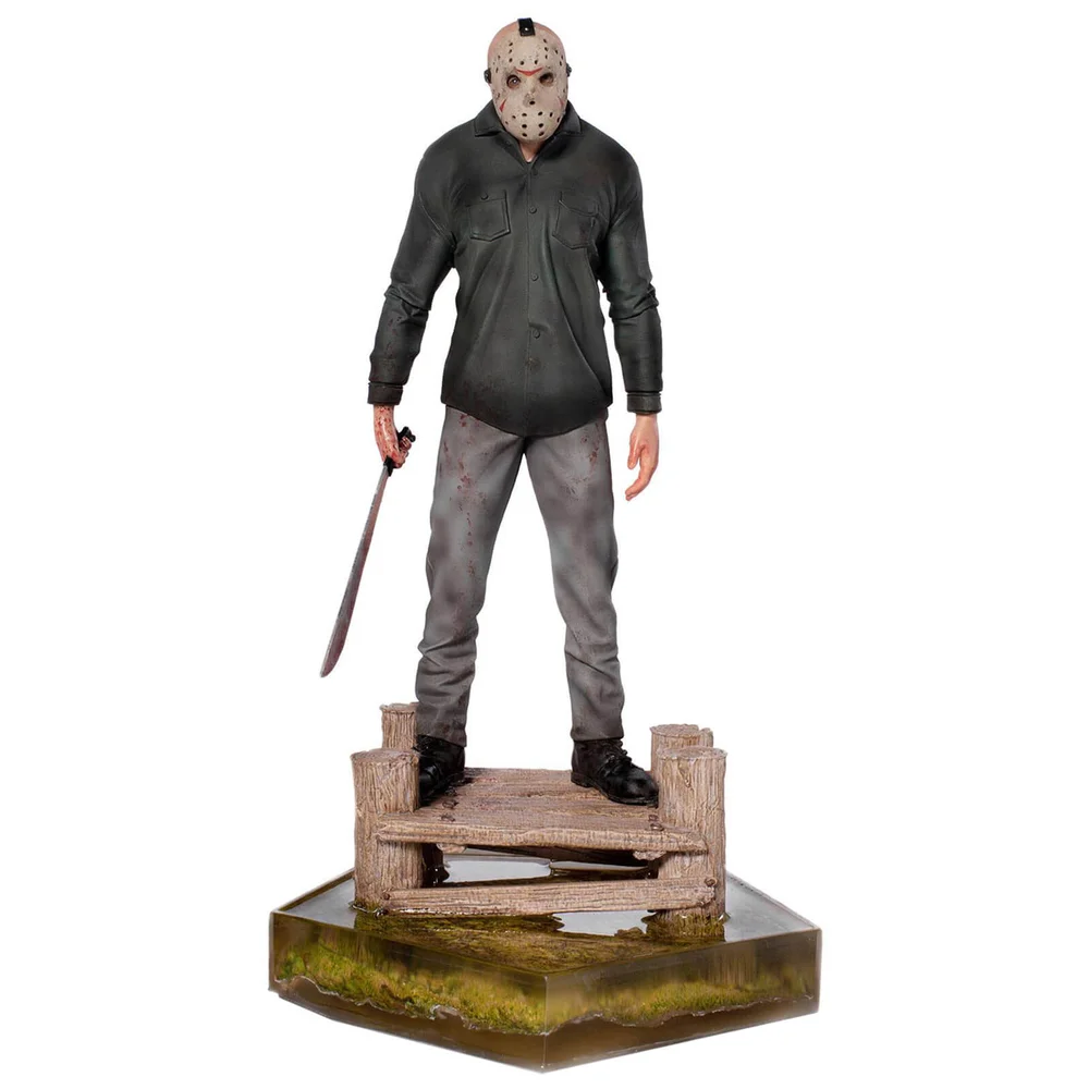 Iron Studios Friday the 13th Deluxe Art Scale Statue 1/10 Jason 25 cm Image 1