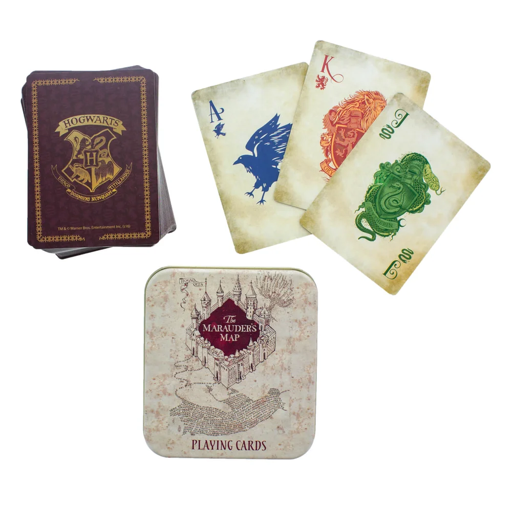Harry Potter Marauders Map Playing Cards Image 1