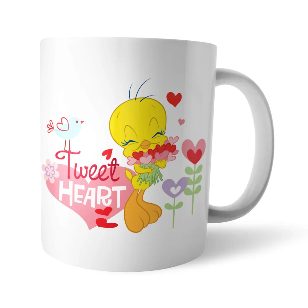Looney Tunes Tweet Heart Tweety Pie Mug Image 1