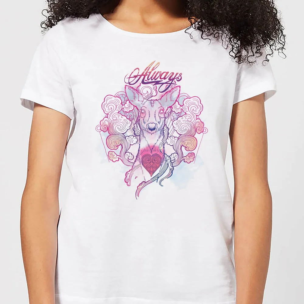 Harry Potter Always Women's T-Shirt - White - XS Image 1
