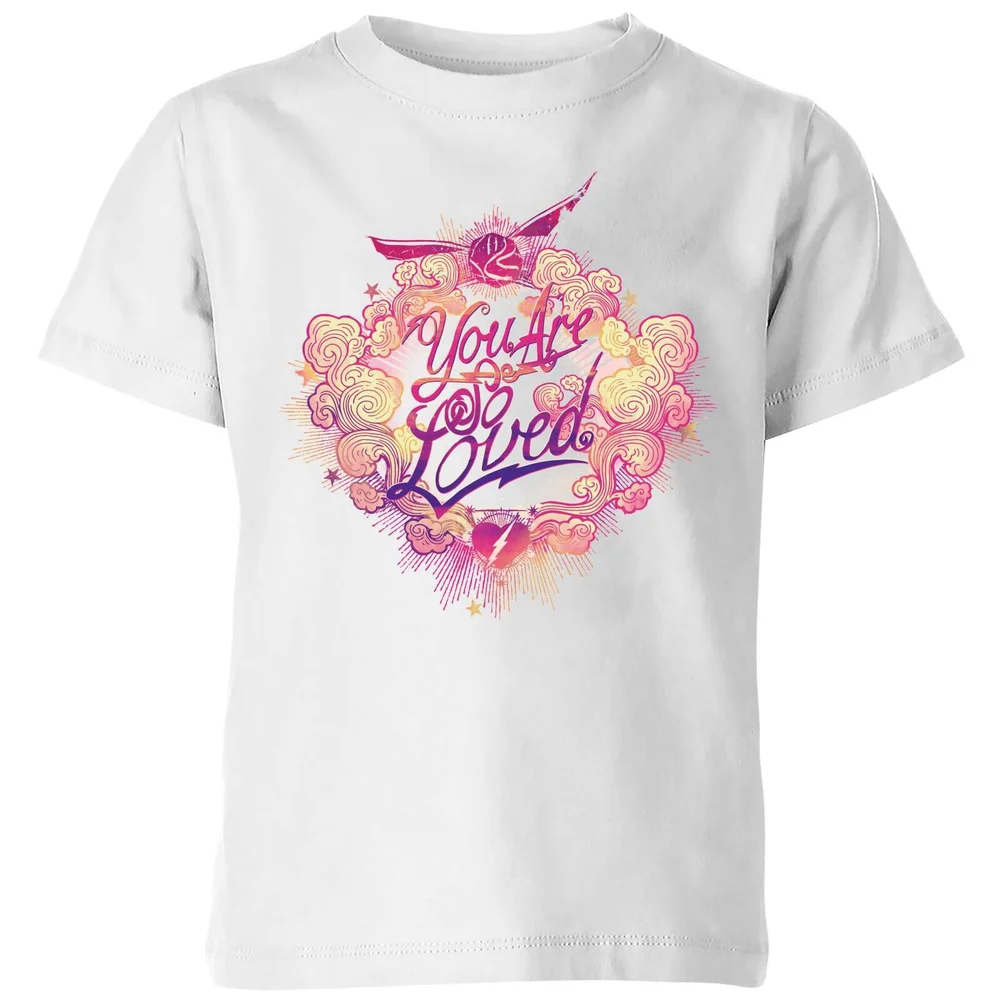 Harry Potter You Are So Loved Kids' T-Shirt - White - 3-4 Years Image 1