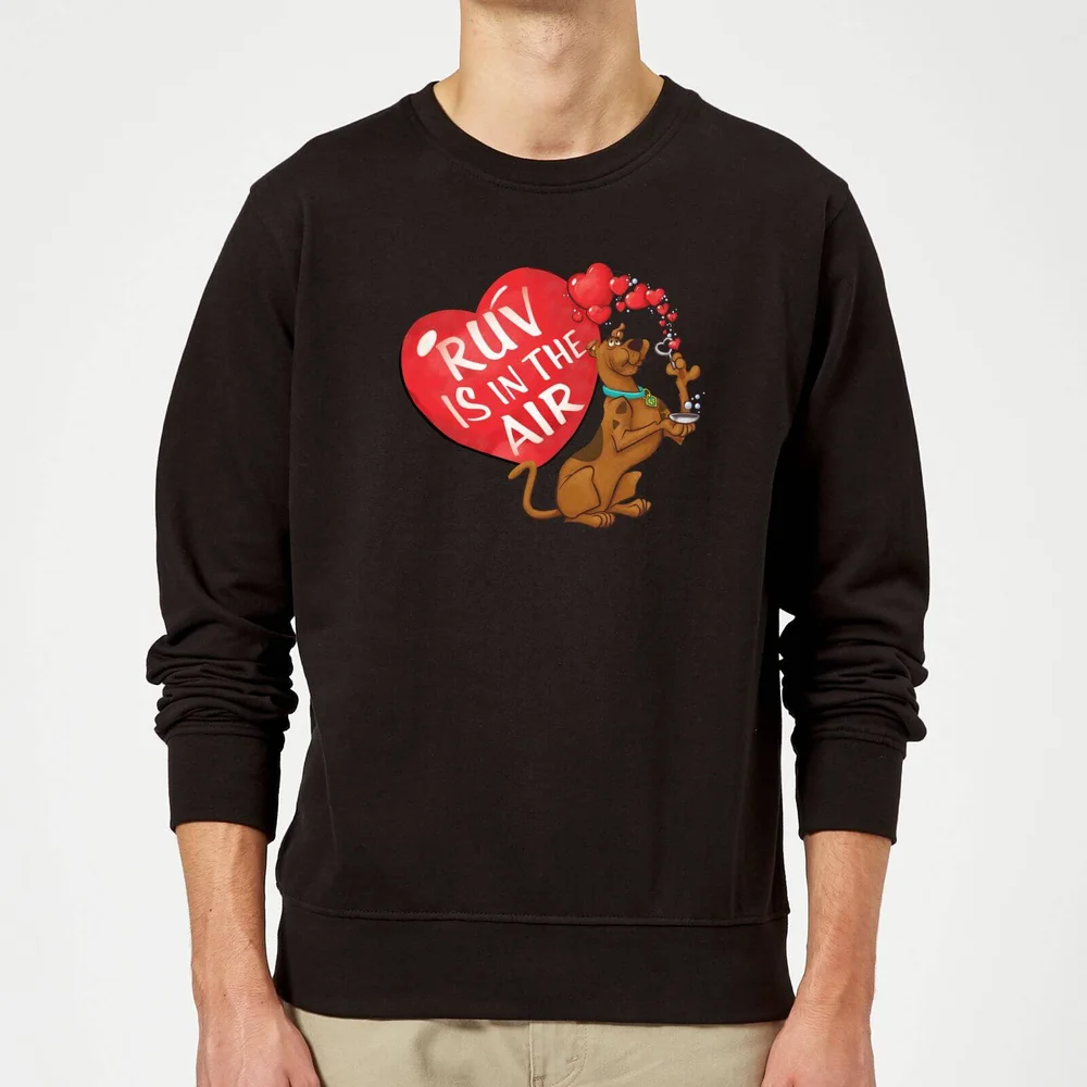 Scooby Doo Ruv Is In The Air Sweatshirt - Black - S Image 1