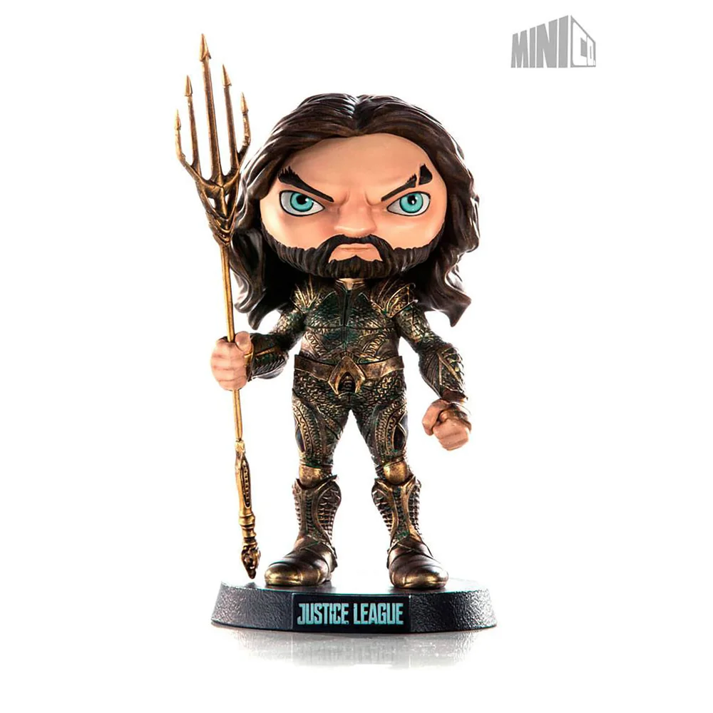 Iron Studios Justice League Mini Co. PVC Figure Aquaman 14 cm Image 1