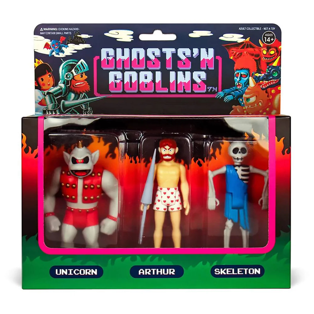 Super7 Ghosts 'n Goblins ReAction Action Figure 3-Pack B 10 cm Image 1
