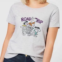 The Flintstones Road Trip Women's T-Shirt - Grey - undefined undefined