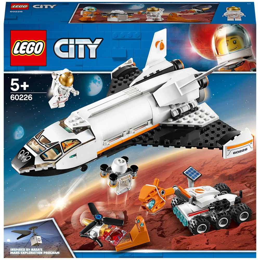 LEGO City: Mars Research Shuttle Space Toy (60226) Image 1
