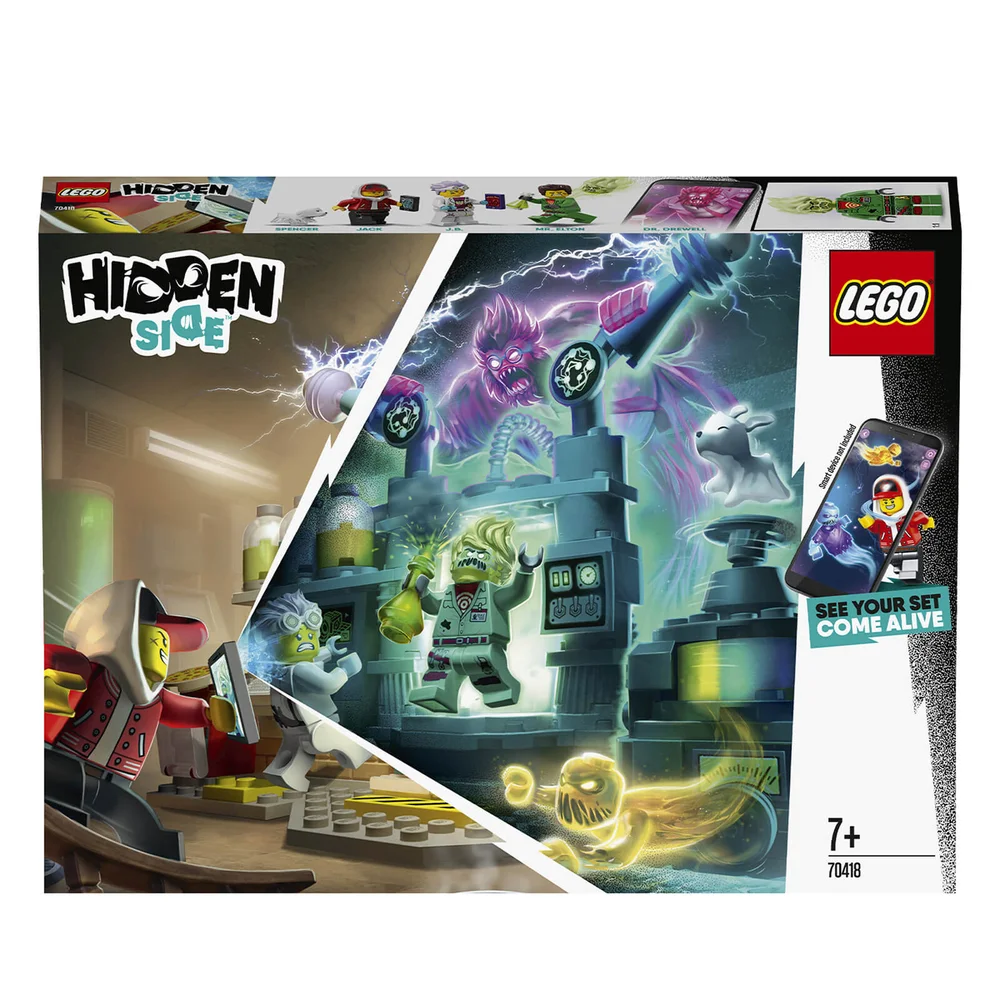 LEGO Hidden Side: J.B.’s Ghost Lab Set AR Game App (70418) Image 1