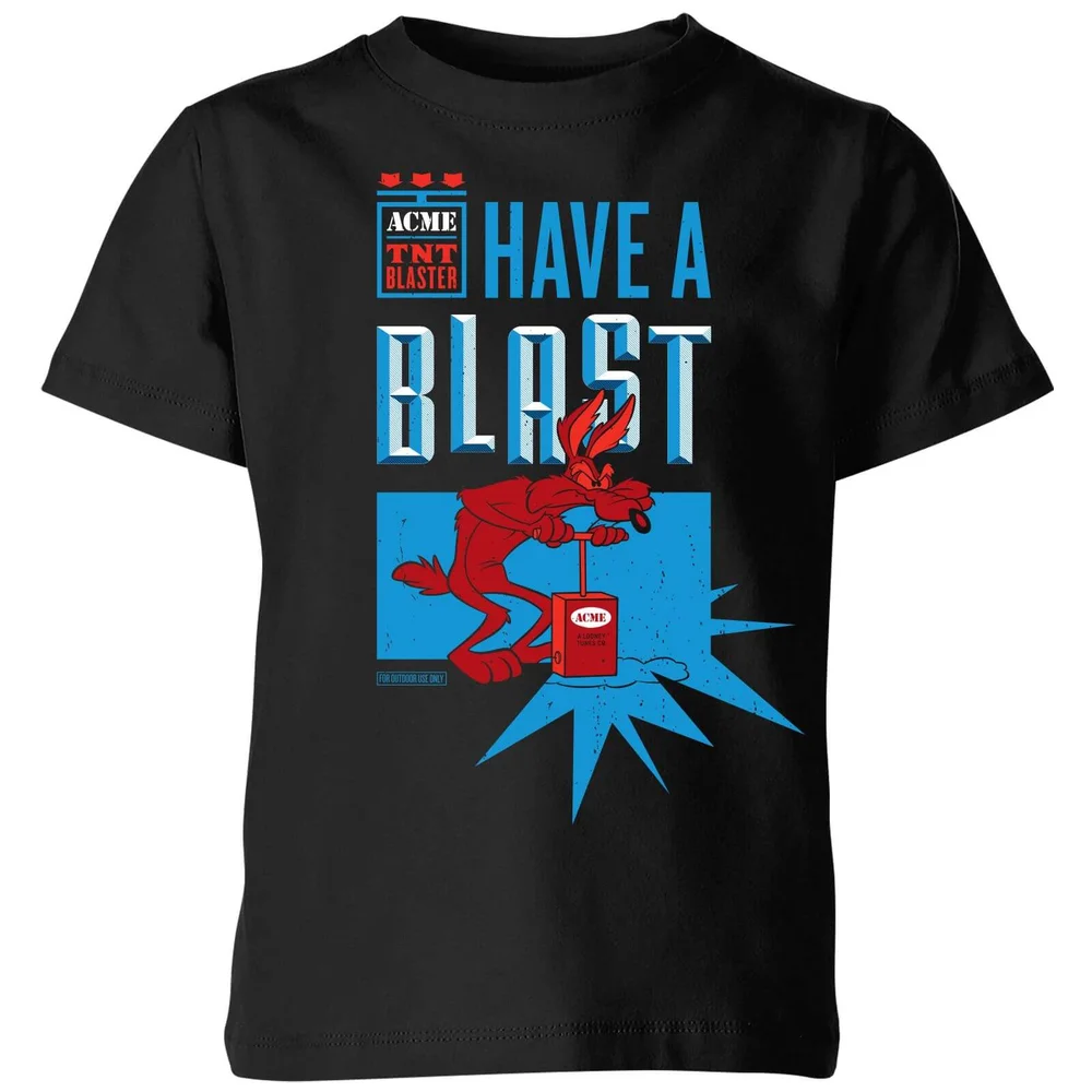 Looney Tunes ACME Have A Blast Kids' T-Shirt - Black - 3-4 Years Image 1