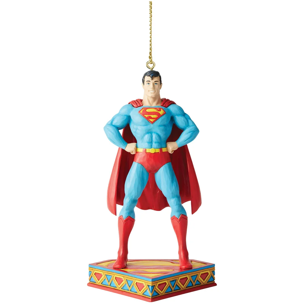 DC Comics by Jim Shore Superman Hanging Ornament 11.0cm Image 1