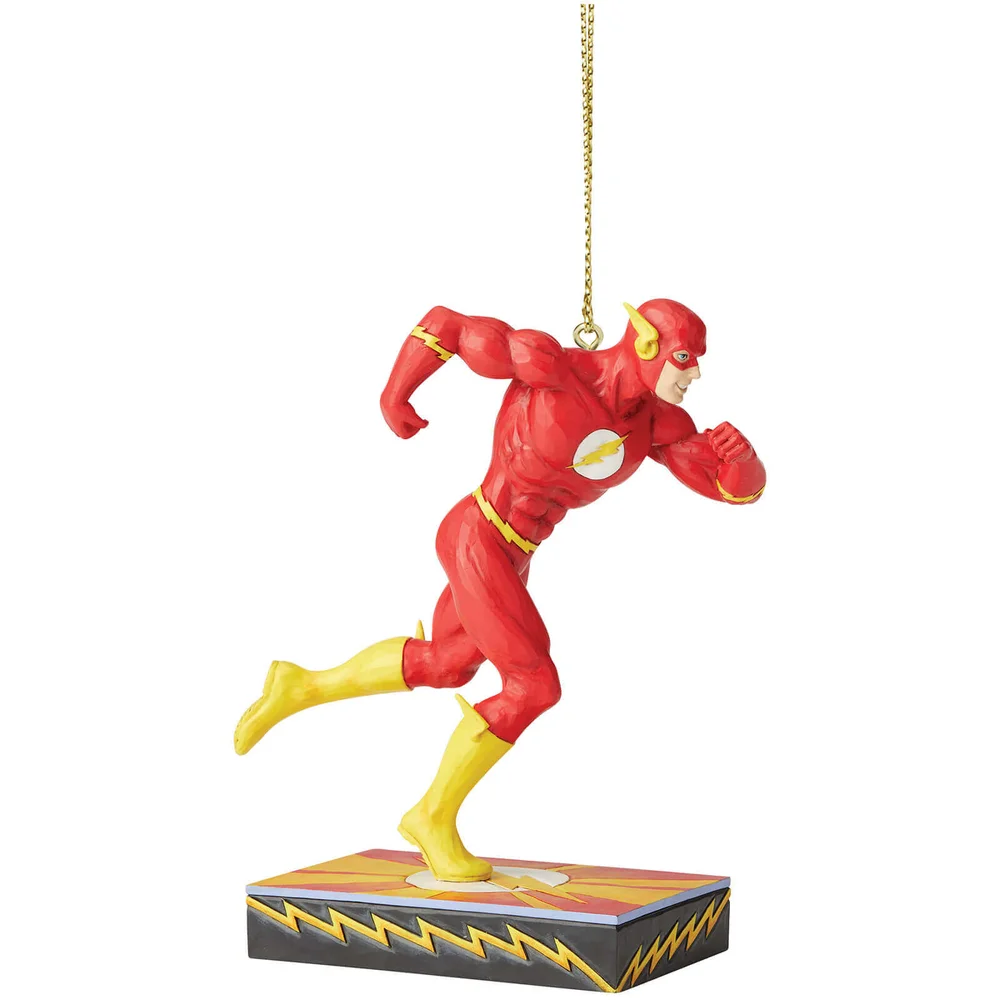 DC Comics by Jim Shore Flash Hanging Ornament 11.0cm Image 1
