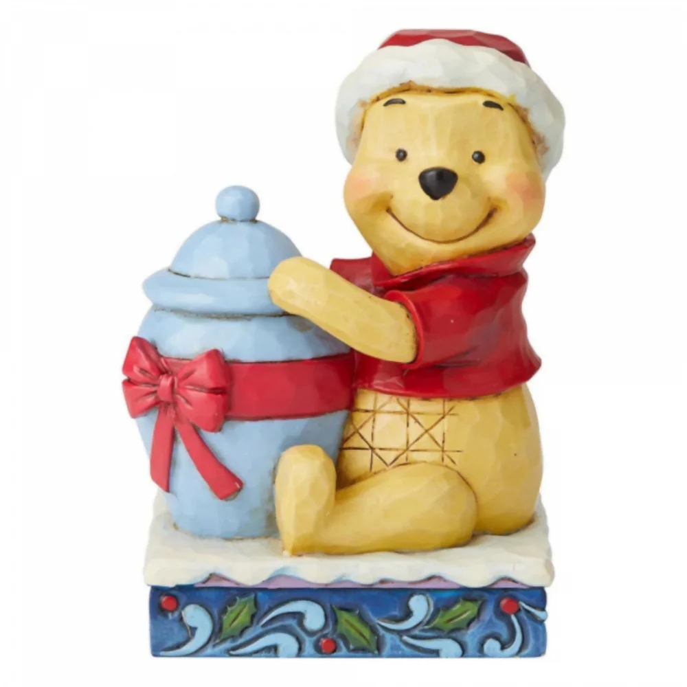 Disney Traditions Holiday Hunny (Winnie the Pooh Christmas Figurine) Image 1