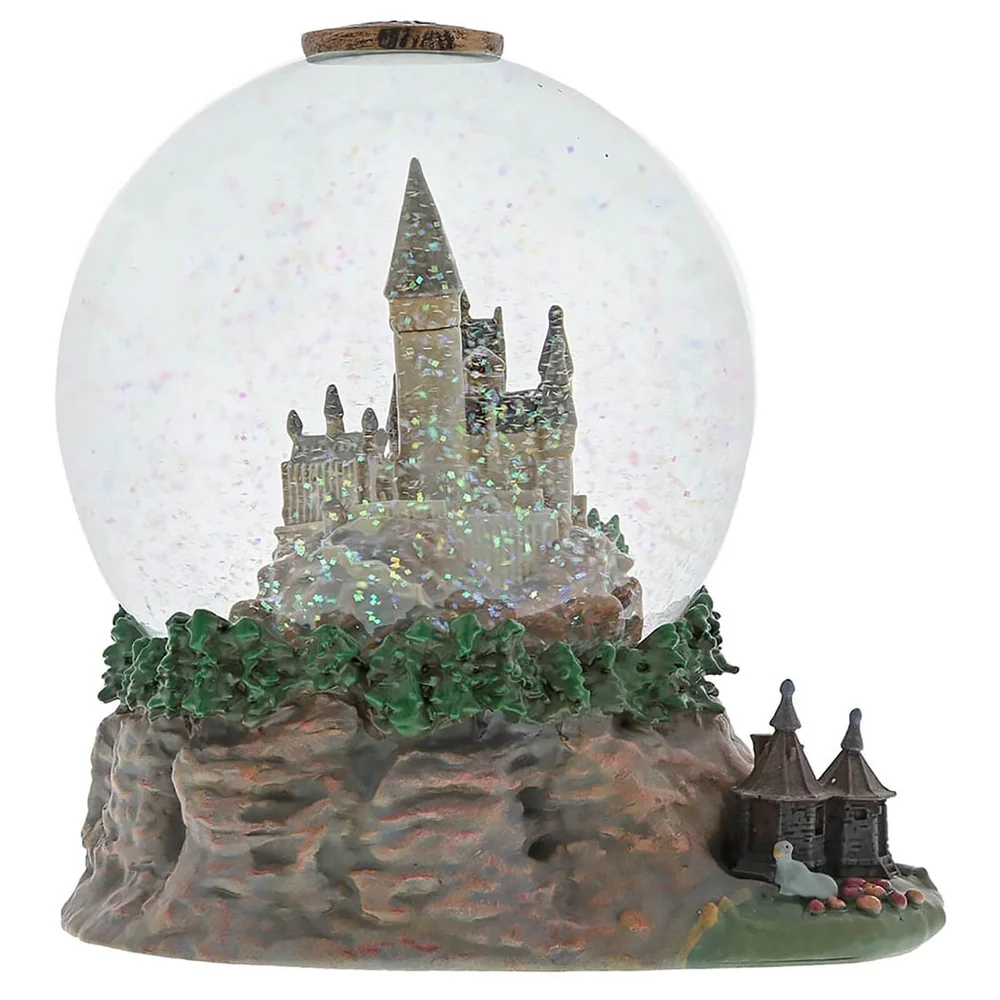 The Wizarding World of Harry Potter Hogwarts Castle Waterball w/ Hagrid's Hut 120mm Image 1