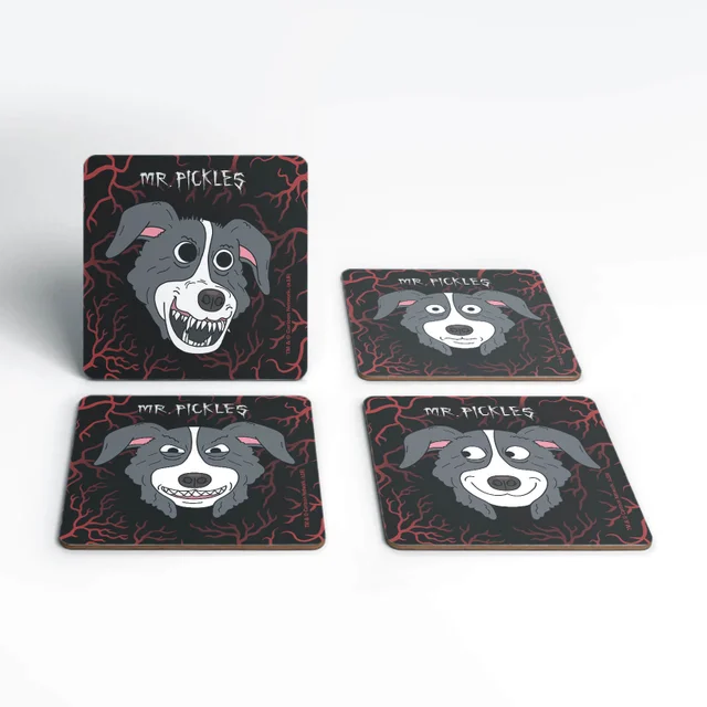 Mr Pickles Heads Coaster Set