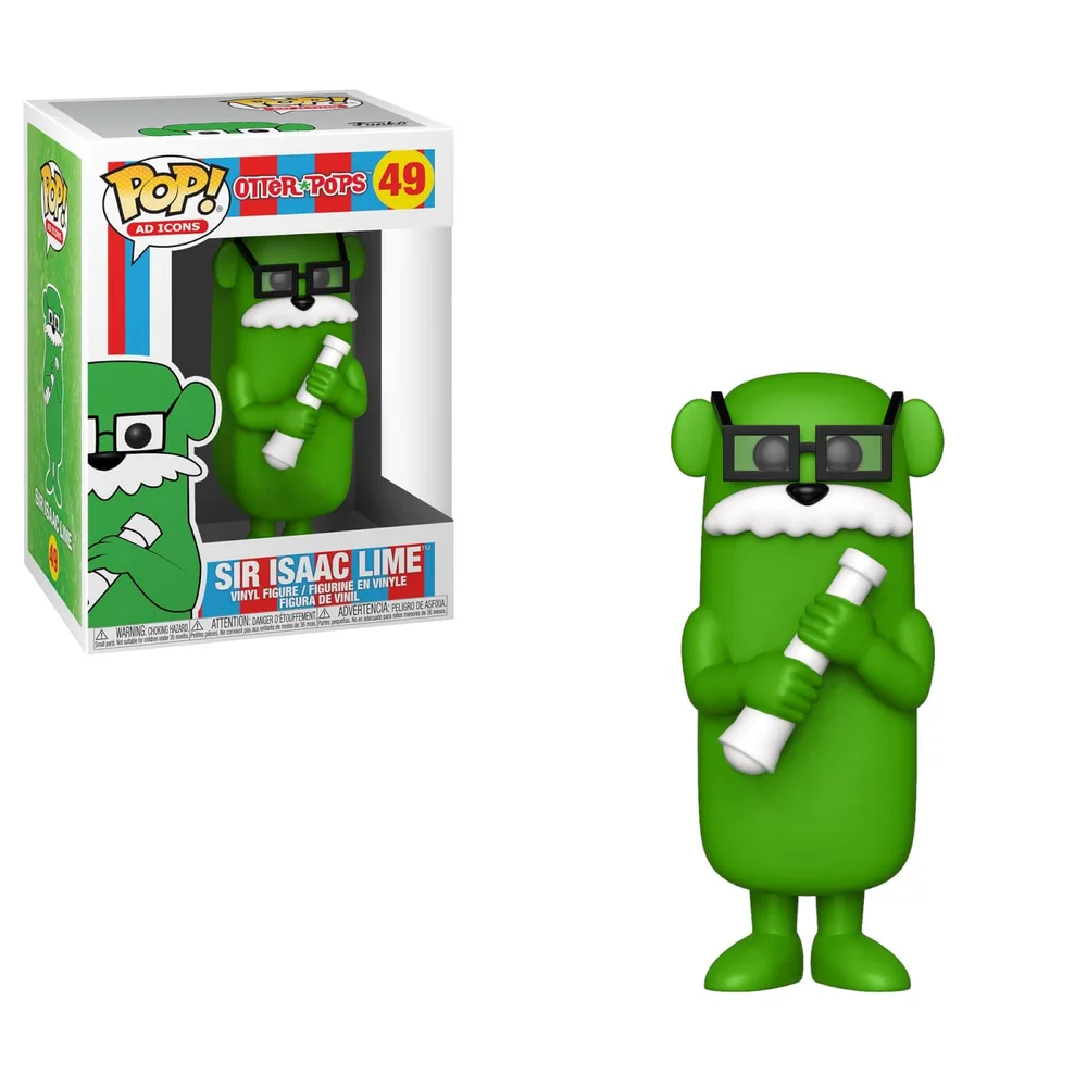 Otter Pops Sir Isaac Lime Pop! Vinyl Figure Image 1
