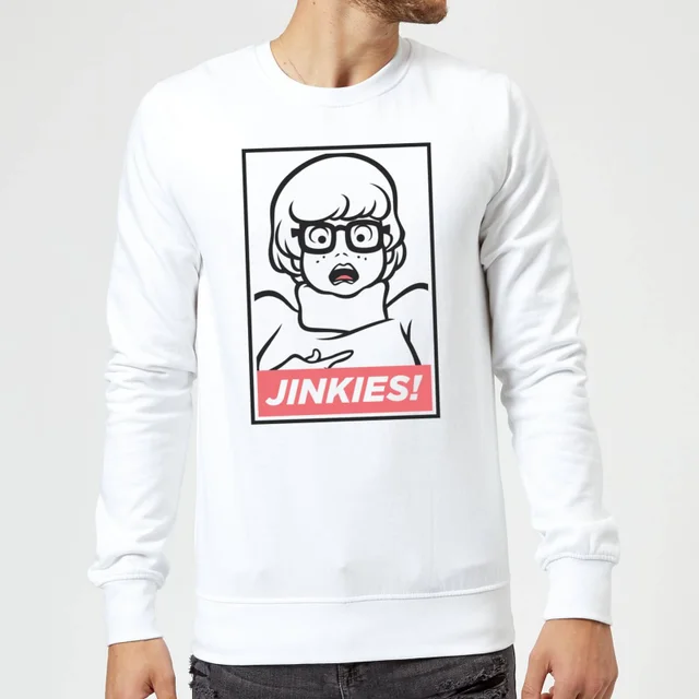 Scooby Doo Jinkies! Sweatshirt - White