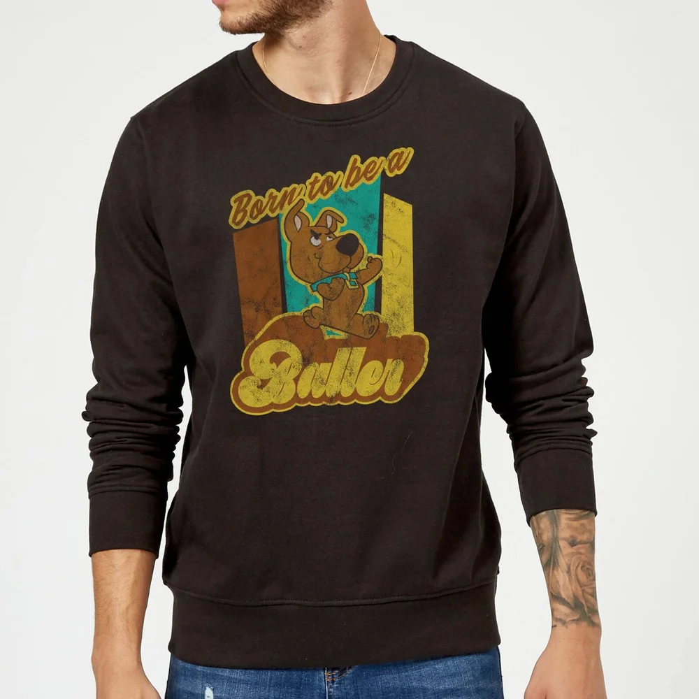 Scooby Doo Born To Be A Baller Sweatshirt - Black - S Image 1