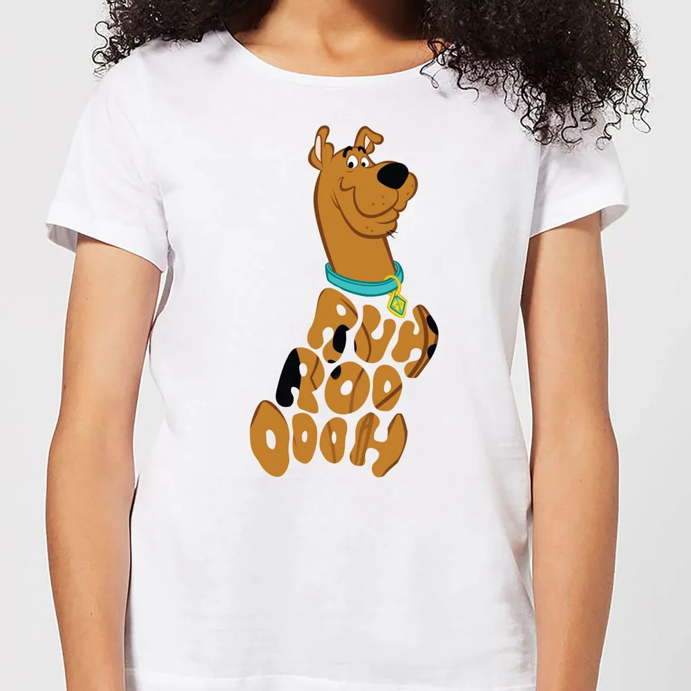 Scooby Doo RUHROOOOOH Women's T-Shirt - White - S Image 1